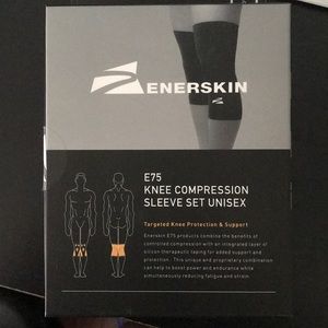 New. Enerskin Knee Sleeves. Brand New, Never Worn.